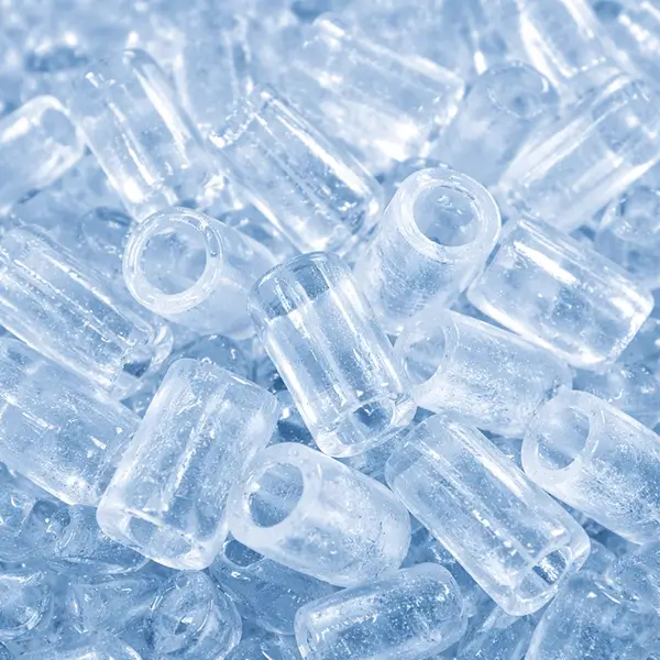 Tube ice